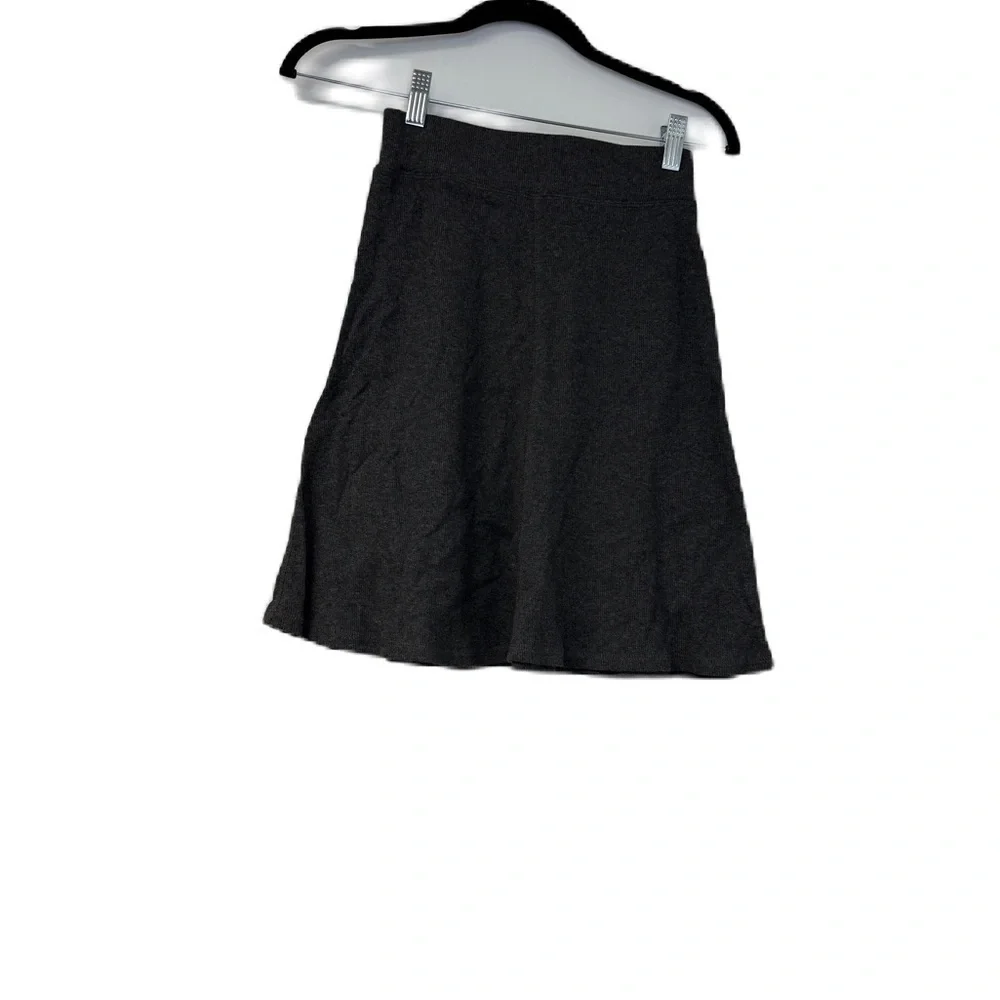 Girls Black Gray Mini Pleated Skater Skirt bundle of 4 size 10